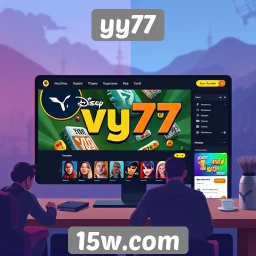 explorando a interface amigável do site yy77